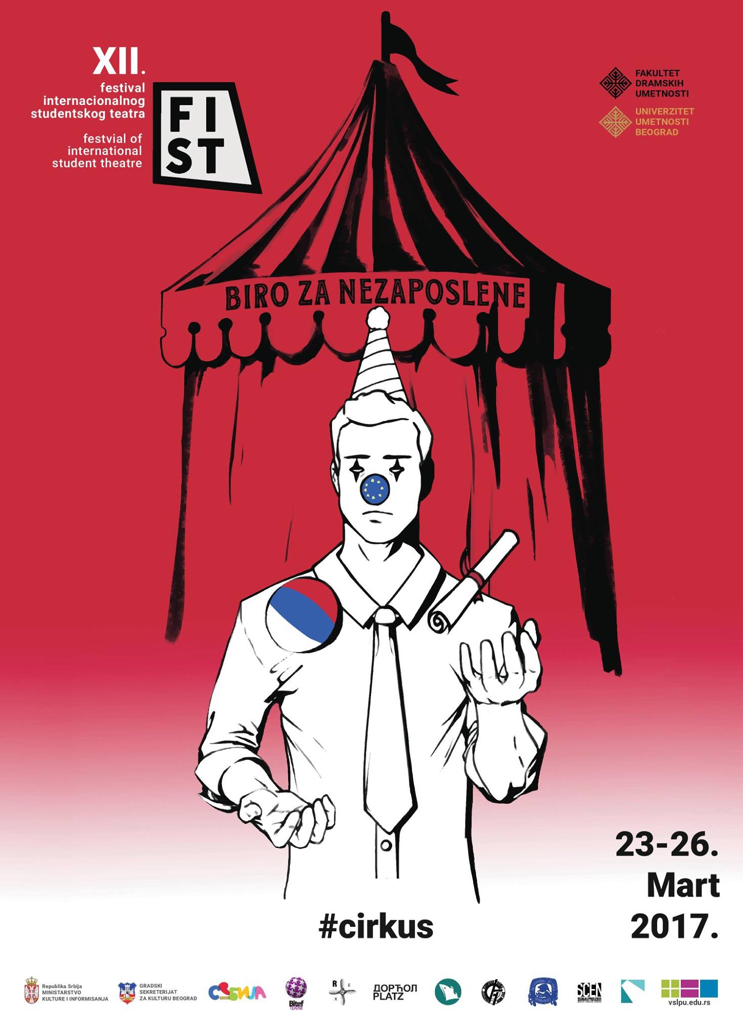 12. Festival internacionalnog studentskog teatra (FIST)